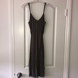 Lapis V-Neck Spaghetti-Strap Maxi Dress